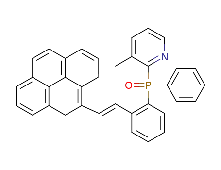 (E)-(3-methylpyridin-2-yl)(phenyl)(2-(2-(pyridin-1-yl)vinyl)phenyl)phosphine oxide