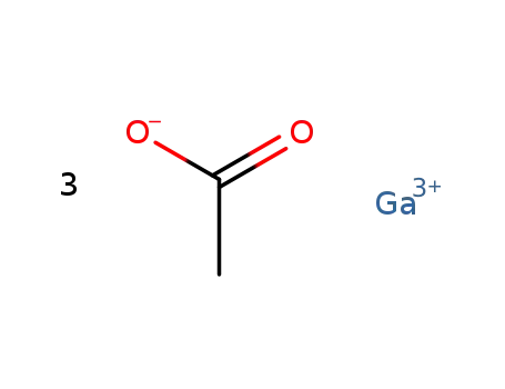 Molecular Structure of 2571-06-4 (Gallium acetate)