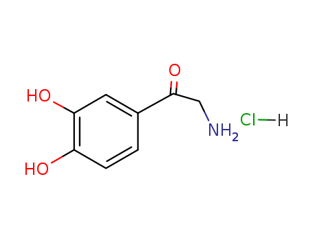 3,4-(dihydroxy)-α-aminoacetophenone hydrochloride cas no.5090-29-9 0.98