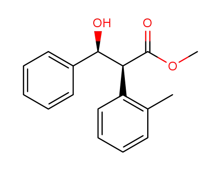 syn-methyl 3-hydroxy-3-phenyl-2-o-tolylpropanoate