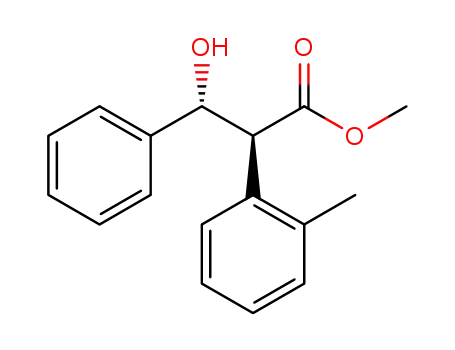 anti-methyl 3-hydroxy-3-phenyl-2-o-tolylpropanoate