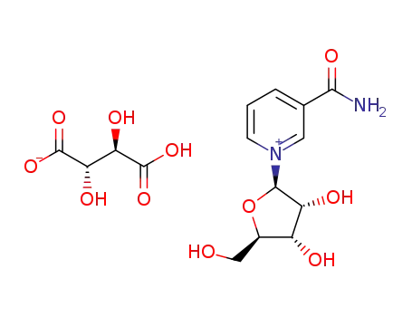 nicotinamide-β-D-ribofuranoside meso-hydrogen tartrate