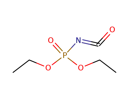 Molecular Structure of 20039-33-2 (DIETHOXYPHOSPHINYL ISOCYANATE)