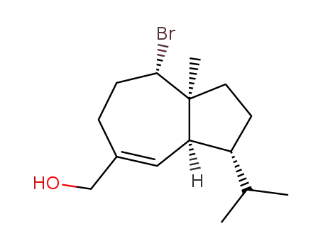 ((3R,3aS,8S,8aS)-8-Bromo-3-isopropyl-8a-methyl-1,2,3,3a,6,7,8,8a-octahydro-azulen-5-yl)-methanol