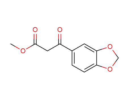 3-(3,4-methylenedioxyphenyl)-3-oxopropionic acid methyl ester