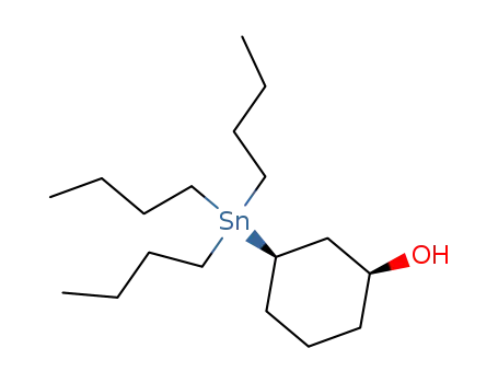 (1S,3R)-3-Tributylstannanyl-cyclohexanol