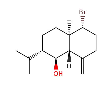 (1S,2S,4aR,5R,8aS)-5-Bromo-2-isopropyl-4a-methyl-8-methylene-decahydro-naphthalen-1-ol