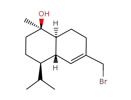 (1R,4R,4aS,8aS)-6-Bromomethyl-4-isopropyl-1-methyl-1,2,3,4,4a,7,8,8a-octahydro-naphthalen-1-ol