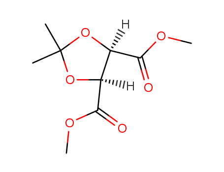 1,3-Dioxolane-4,5-dicarboxylic acid, 2,2-dimethyl-, dimethyl ester, cis-