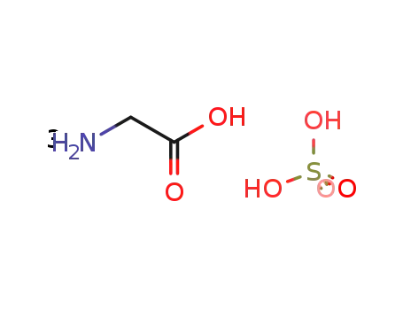 Molecular Structure of 513-29-1 (Glycine sulfate)