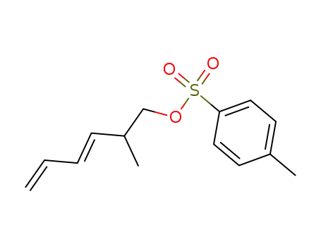 Toluene-4-sulfonic acid (E)-2-methyl-hexa-3,5-dienyl ester