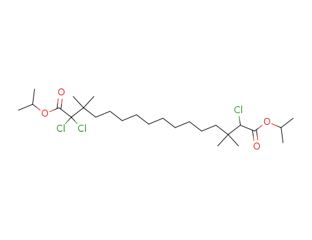 bis(1-methylethyl) 2,2,15-trichloro-3,3,14,14-tetramethyl-1,16-hexadecanedioate