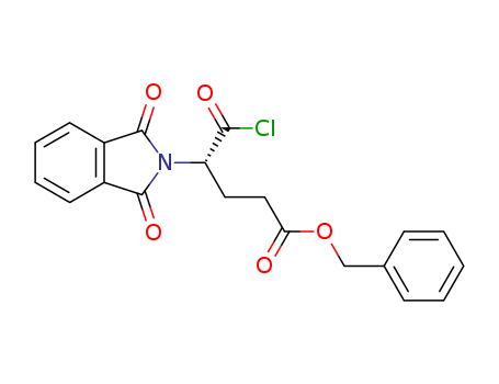 2H-Isoindole-2-butanoicacid, g-(chlorocarbonyl)-1,3-dihydro-1,3-dioxo-,phenylmethyl ester, (gS)-