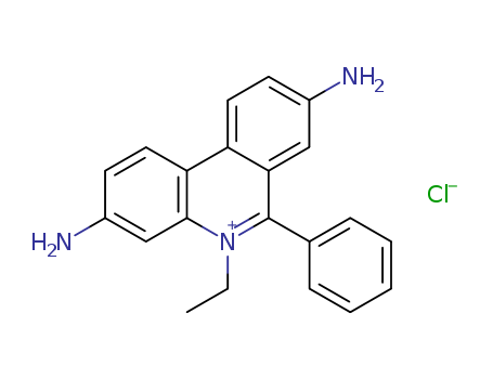 3,8-diamino-5-ethyl-6-phenylphenanthridinium chloride