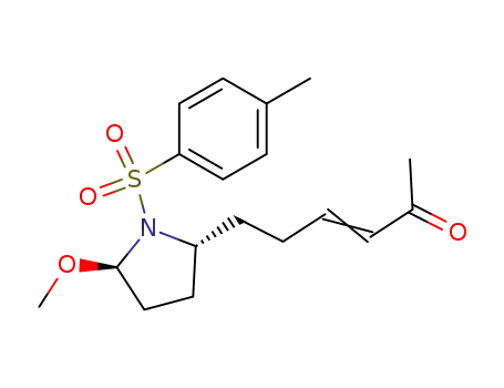 (E)-6-[(2R,5R)-5-Methoxy-1-(toluene-4-sulfonyl)-pyrrolidin-2-yl]-hex-3-en-2-one