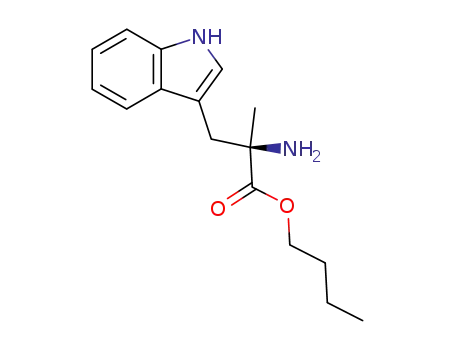 (R)-2-Amino-3-(1H-indol-3-yl)-2-methyl-propionic acid butyl ester