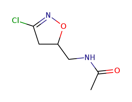 5-<(acetylamino)methyl>-3-chloro-2-isoxazoline