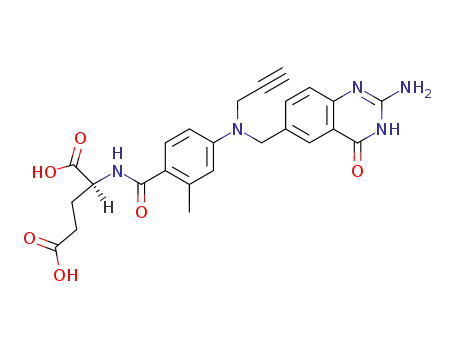 N-<2-methyl-4-prop-2-ynylamino>benzoyl>-L-glutamic acid