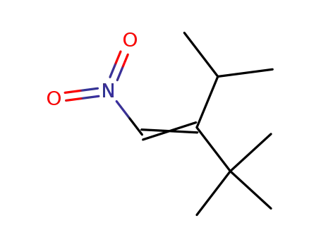 2-isopropyl-3,3-dimethyl-1-nitro-but-1-ene