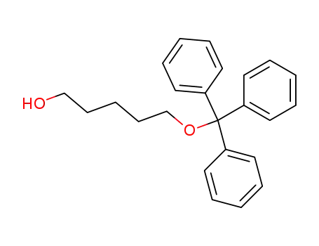 Molecular Structure of 147726-64-5 (1-Pentanol, 5-(triphenylmethoxy)-)