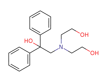 2-[bis(2-hydroxyethyl)amino]-1,1-diphenyl-1-ethanol