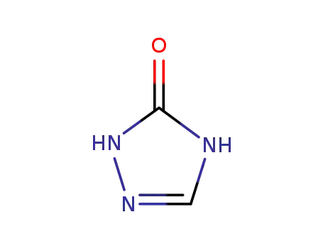 Molecular Structure of 930-33-6 (1,2-Dihydro-3H-1,2,4-triazol-3-one)