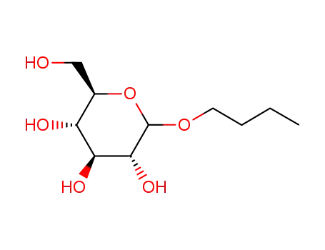Molecular Structure of 31387-97-0 (butyl D-glucoside)