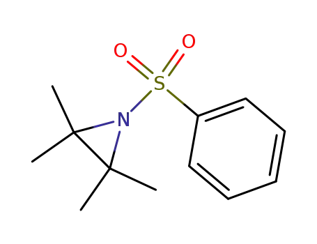 2,2,3,3-tetramethyl-1-(benzenesulfonyl)aziridine