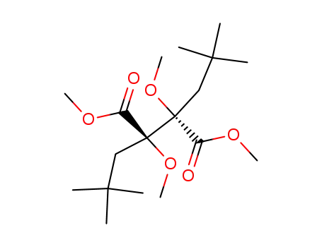 (2S,3R)-2,3-Bis-(2,2-dimethyl-propyl)-2,3-dimethoxy-succinic acid dimethyl ester