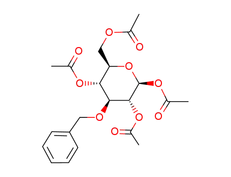 1,2,4,6-tetra-O-acetyl-3-O-benzyl-β-D-glucopyranose