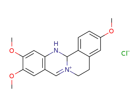 3,10,11-trimethoxy-5,6,13,13a-tetrahydroisoquino<1,2-b>quinazolinium chloride
