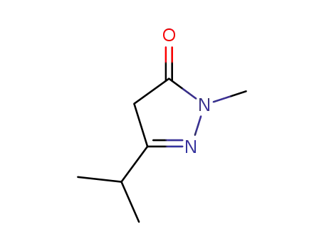 4,5-dihydro-1-methyl-3-isopropyl-5H-pyrazol-5-one