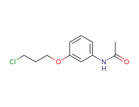 Molecular Structure of 78702-97-3 (Acetamide, N-[3-(3-chloropropoxy)phenyl]-)