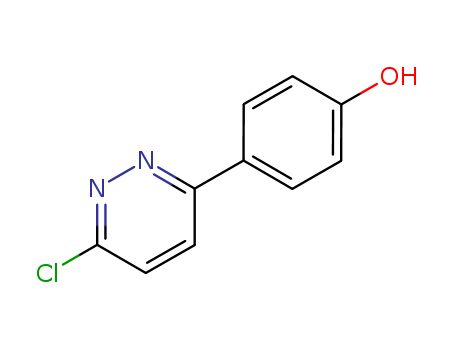 3-CHLORO-6-(4-HYDROXYPHENYL)PYRIDAZINE