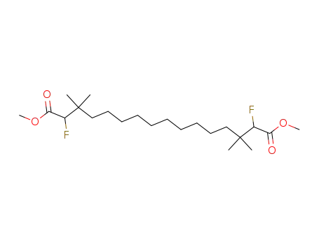 dimethyl 2,15-difluoro-3,3,14,14-tetramethylhexadecanedioate