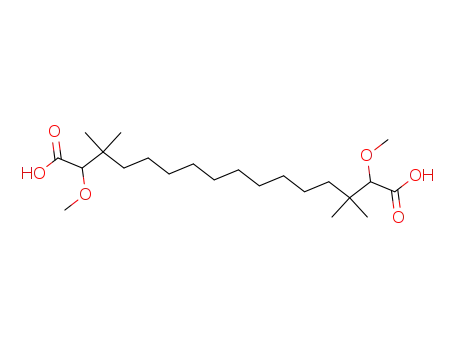 2,15-dimethoxy-3,3,14,14-tetramethylhexadecanedioic acid