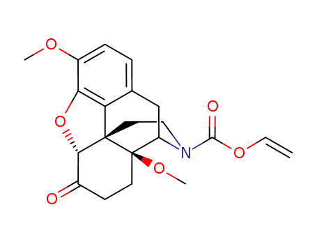 14β-methoxy-7,8-dihydro-N-<(vinyloxy)carbonyl>norcodeinone