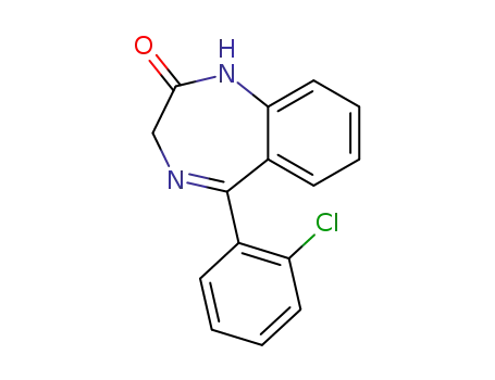5-(2-chloro-phenyl)-1,3-dihydro-benzo[e][1,4]diazepin-2-one