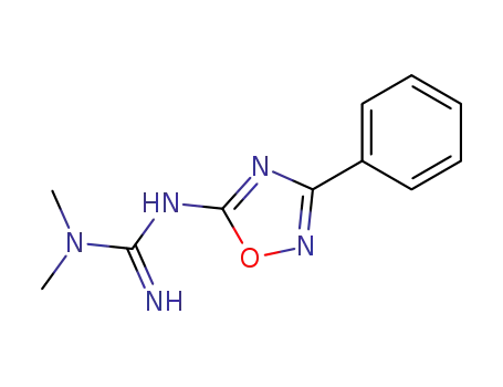 N,N-dimethyl-N'-(3-phenyl-[1,2,4]oxadiazol-5-yl)-guanidine