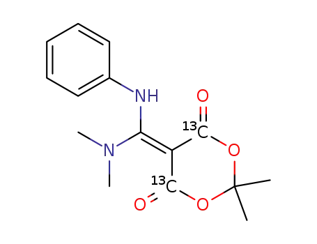 2,2-dimethyl-5--1,3-dioxane-4,6-dione<4,6-13C2>