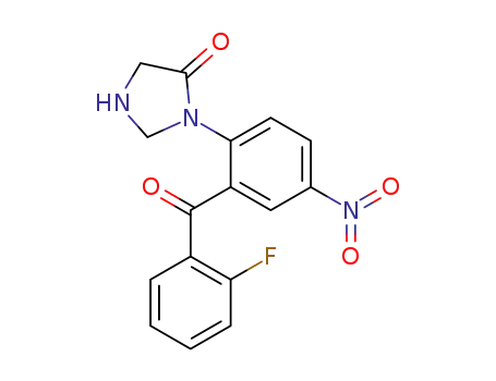 3-[2-(2-Fluoro-benzoyl)-4-nitro-phenyl]-imidazolidin-4-one