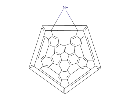 Molecular Structure of 156286-12-3 (AZIRIDINOó2',3':1,2]ó60]FULLERENE,)