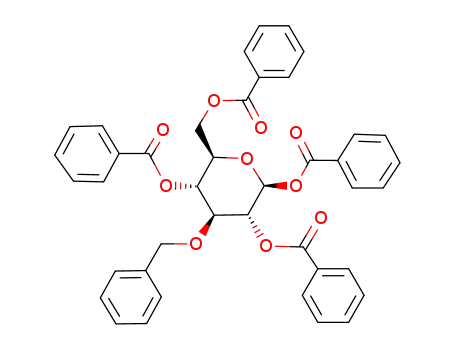1,2,4,6-tetra-O-benzoyl-3-O-benzyl-β-D-glucopyranoside