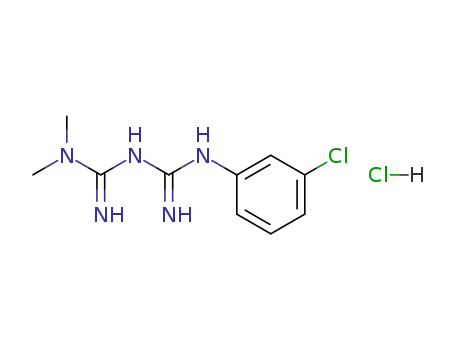 N,N-dimethyl-(3-chlorophenyl)biguanidine hydrochloride