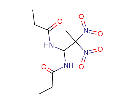 N-(2,2-Dinitro-1-propionylamino-propyl)-propionamide