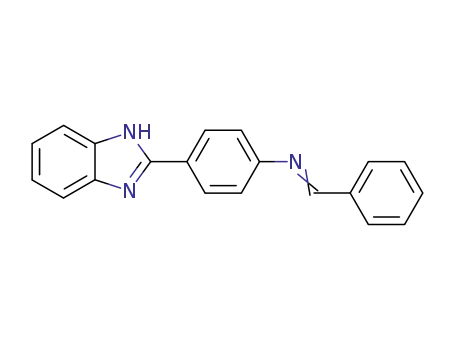 [4-(1H-Benzoimidazol-2-yl)-phenyl]-[1-phenyl-meth-(E)-ylidene]-amine