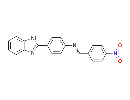 [4-(1H-Benzoimidazol-2-yl)-phenyl]-[1-(4-nitro-phenyl)-meth-(E)-ylidene]-amine