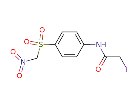 (4-iodoacetamidophenylsulfonyl)nitromethane
