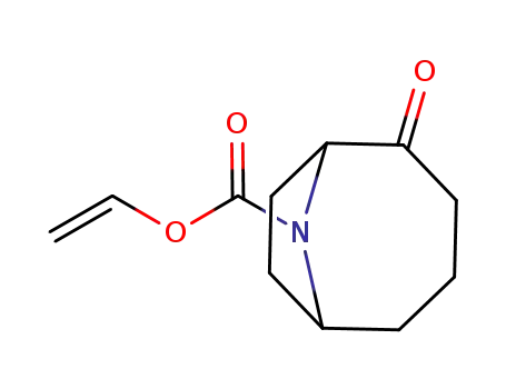 2-oxo-9-aza-bicyclo[4.2.1]nonane-9-carboxylic acid vinyl ester