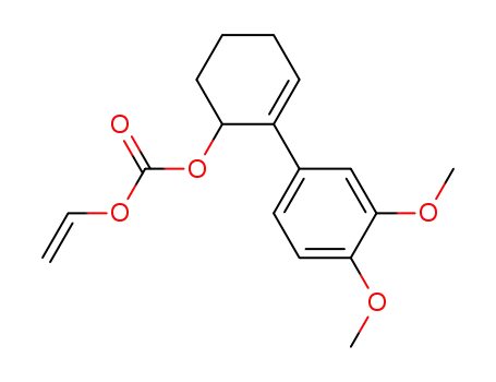 carbonic acid 2-(3,4-dimethoxy-phenyl)-cyclohex-2-enyl ester vinyl ester